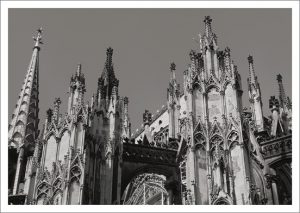 11 Domdetails - Der Kölner Dom in Detailansichten Postkarten Edition im Umschlag