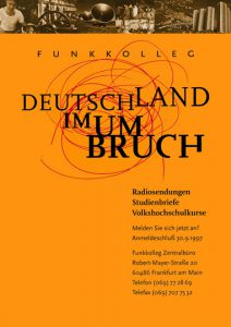Plakat DIN A2 Deutschlandradio
