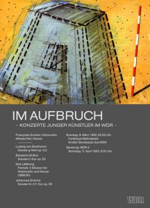 Plakat DIN A1 Westdeutscher Rundfunk