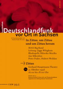 Plakat DIN A2 Deutschlandradio