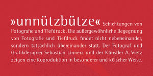 Einladungskarte Kölner Graphikwerkstatt September 2001